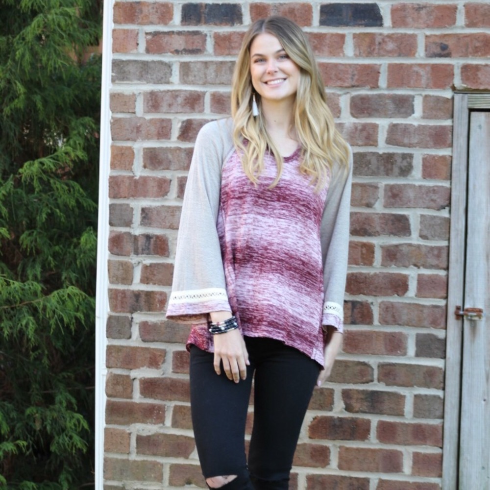 🆕 Marbled Oversized Top - Picture 3 of 8